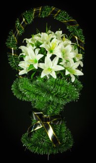 Большая корзина цветов