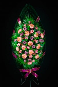 Венок ручной работы