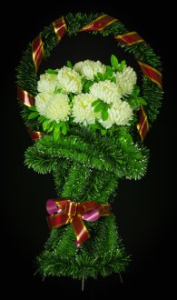 Большая корзина цветов