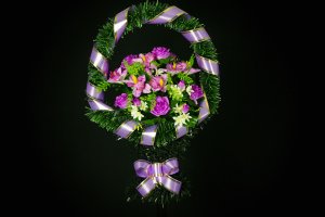 Малая корзина цветов