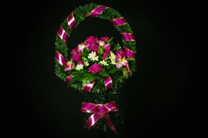 Малая корзина цветов