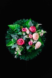 Венок-корзина мини