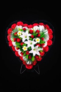 Венок-корзина мини